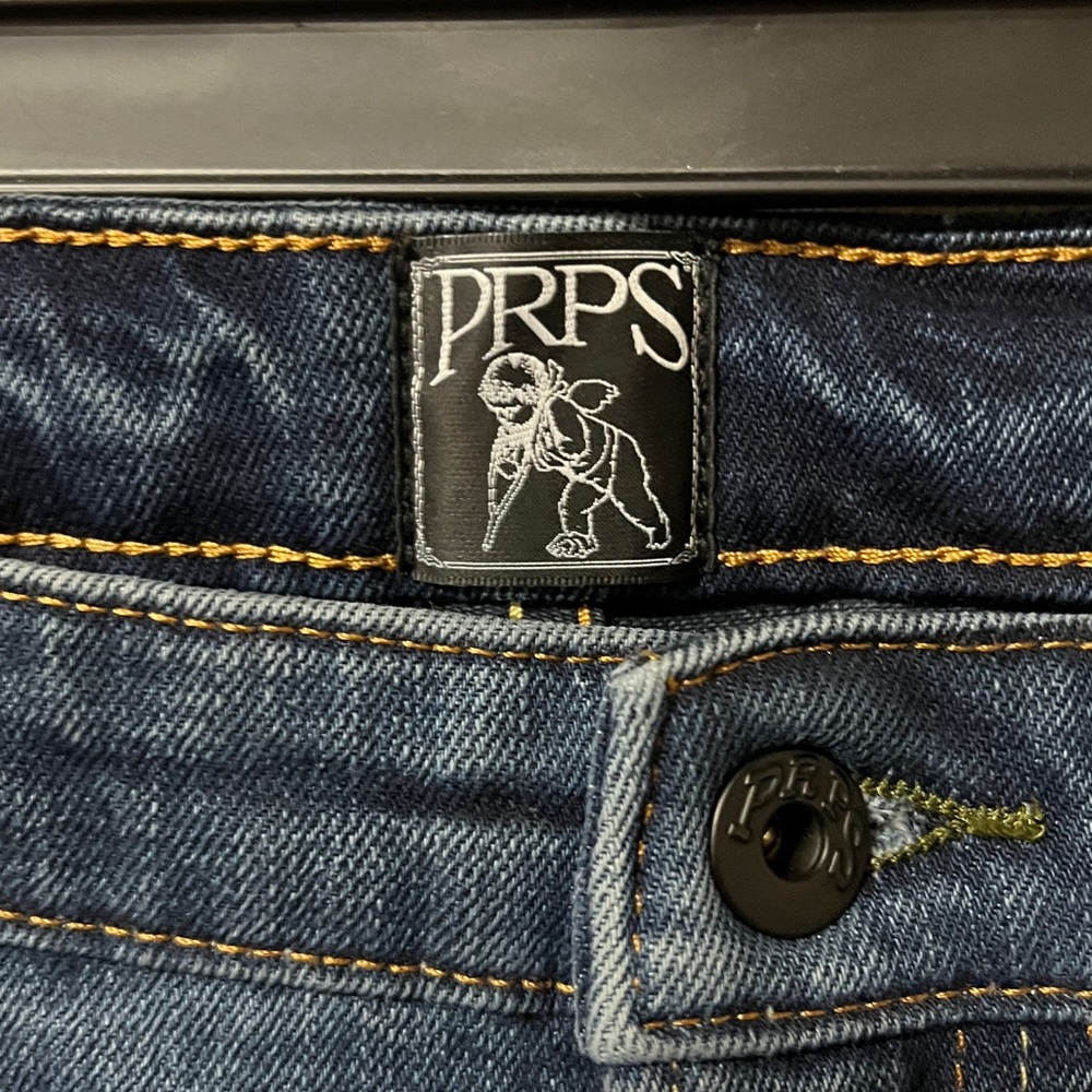 PRPS Dark Blue Skinny Jeans - Picture 5 of 13